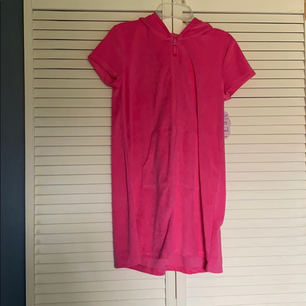 hooded cover-up